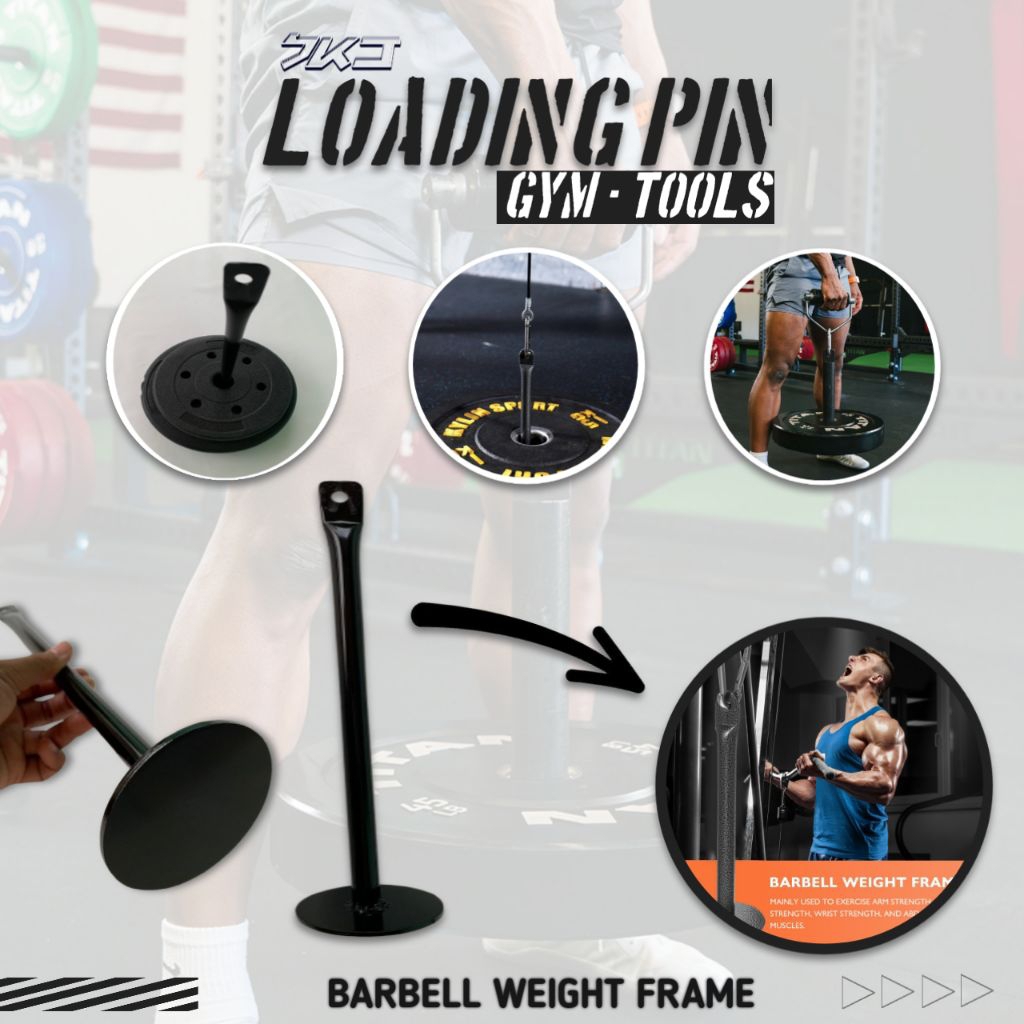 อุปกรณ์ออกกําลังกายยิม Panco Loading Pin Weight Training Dumbell Tray Fitness