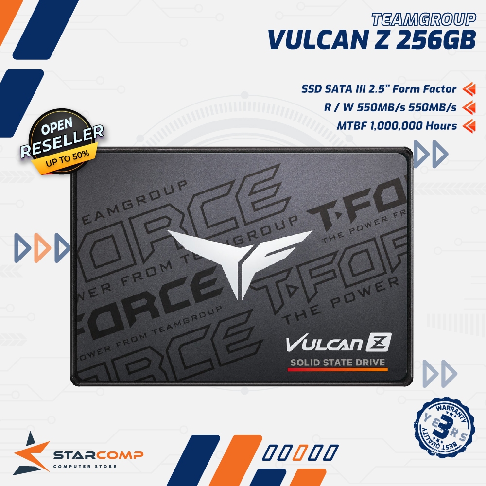 ทีม T-Force Vulcan Z 256GB SSD SATA III 2.5"