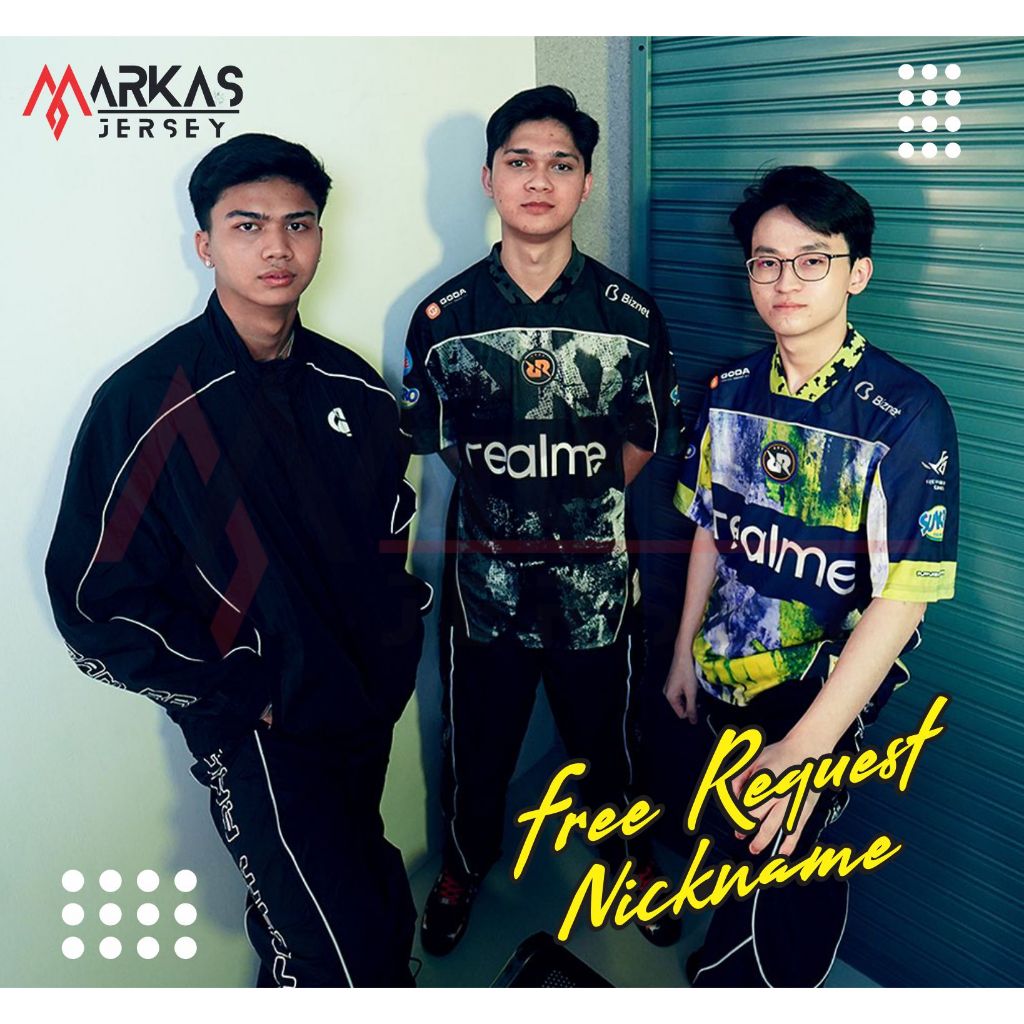 JERSEY BAJU KAOS RRQ ใหม่ 2025 MPL ID SEASON 16 MSC 2025 EWC 2025 MOBILE LEGENDS FREEFIRE AOV DOTA H
