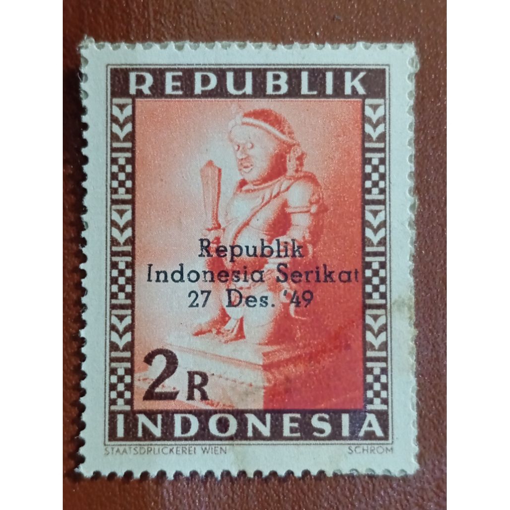 Wina 2R แสตมป์ Ct.Repoeblik อินโดนีเซีย Serikat 49
