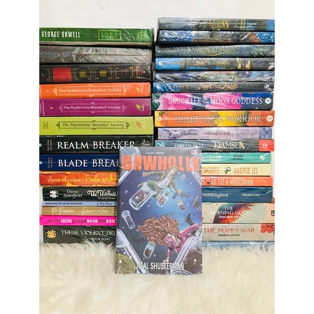 Unwolly โดย Neal Shusterman Unwind ซีรีส์แปล