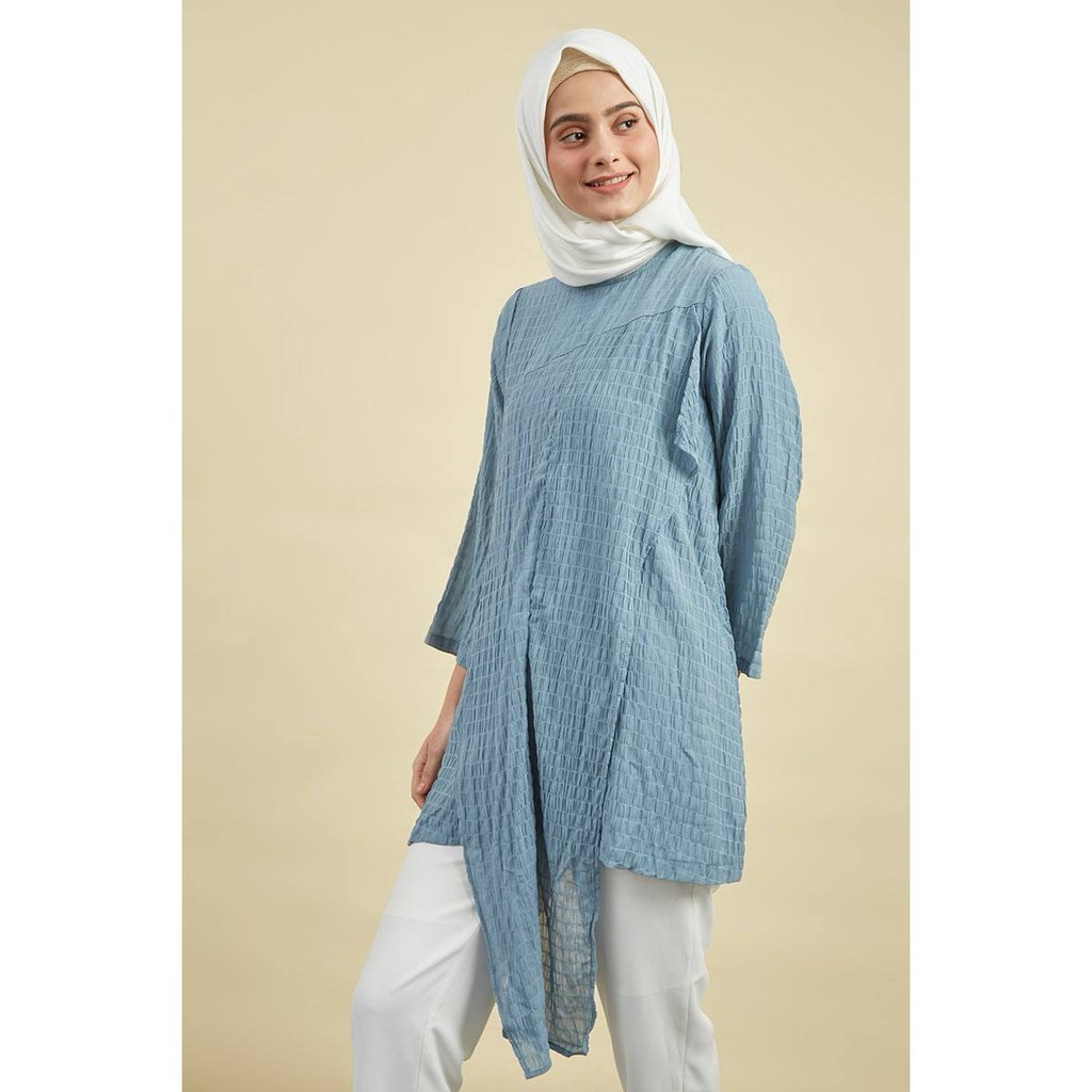 Hijabenka - Jules Tunic Blue Dress