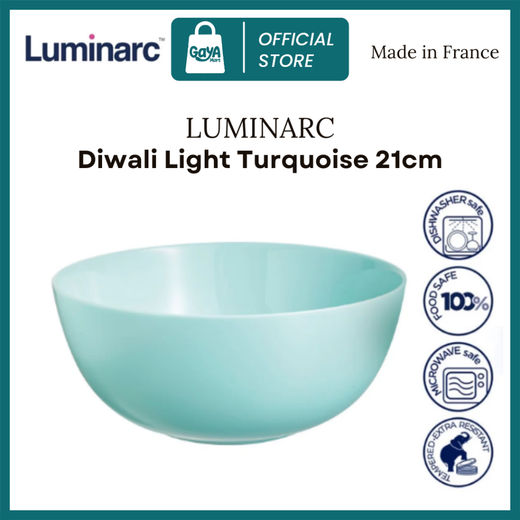 Luminarc Diwali Light Turquoise Bowl 21 Cm / ชิ้น