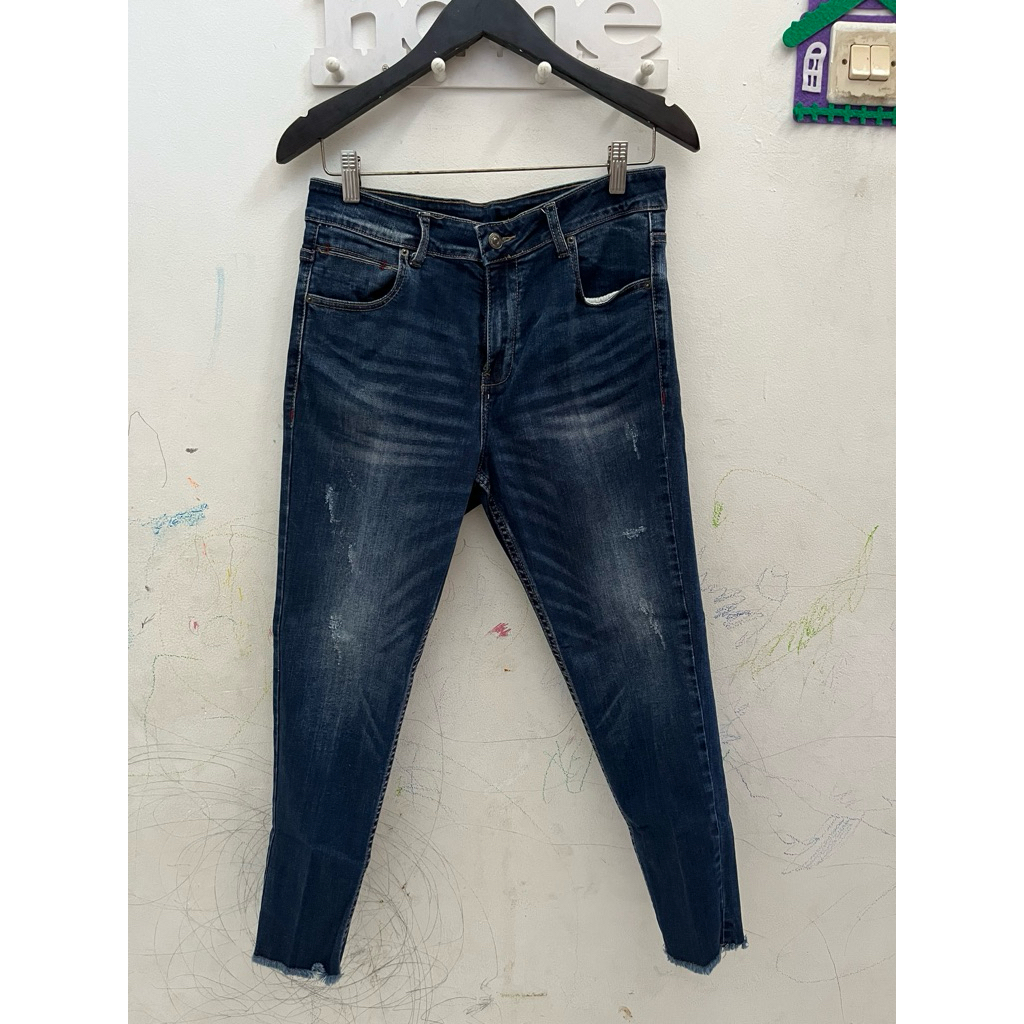 พรีเลิฟ กางเกงยีนส์ผู้หญิง/กางเกงยีนส์ผู้หญิง 7/9