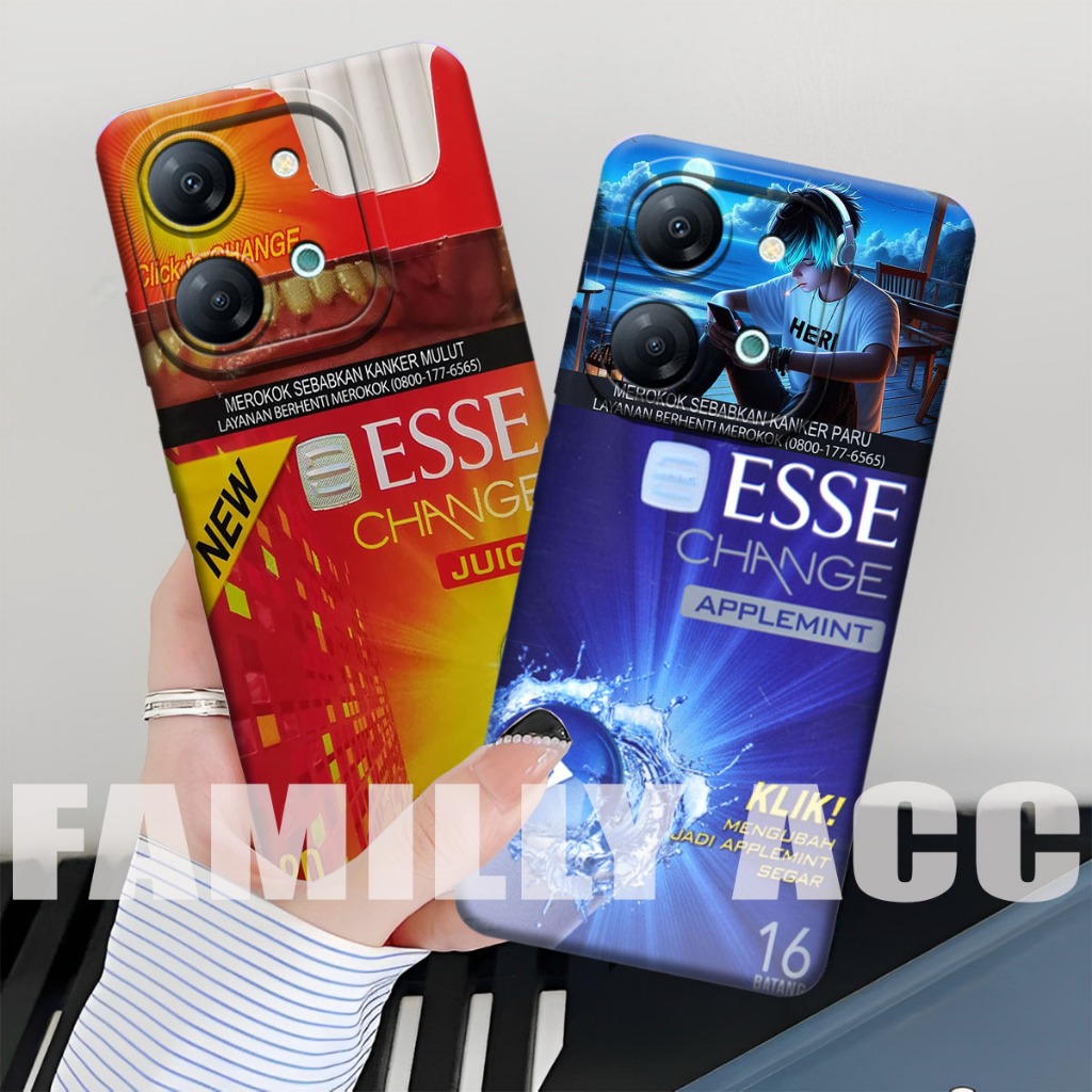 (FA-01) VIVO Y28 4G - Y38 - Y36 - Y18 - Y16 - Y35 - Y22 - Y75 5G - Y15S motif rk-55 Silicon Procamer