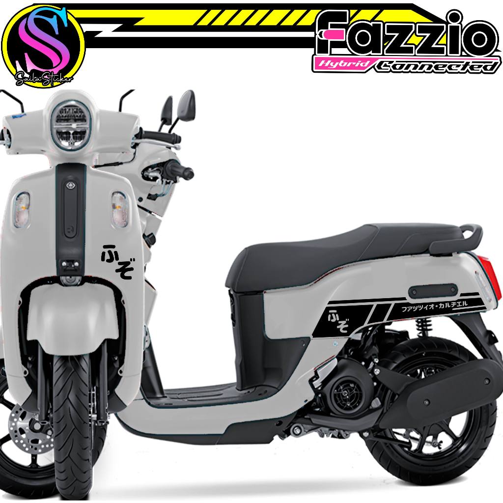 5466/สติ๊กเกอร์ตัด/Striping Fazzio Motorcycles/สติ๊กเกอร์มอเตอร์ไซค์, Sepeds, Fazzio Trains/Fzah Kan