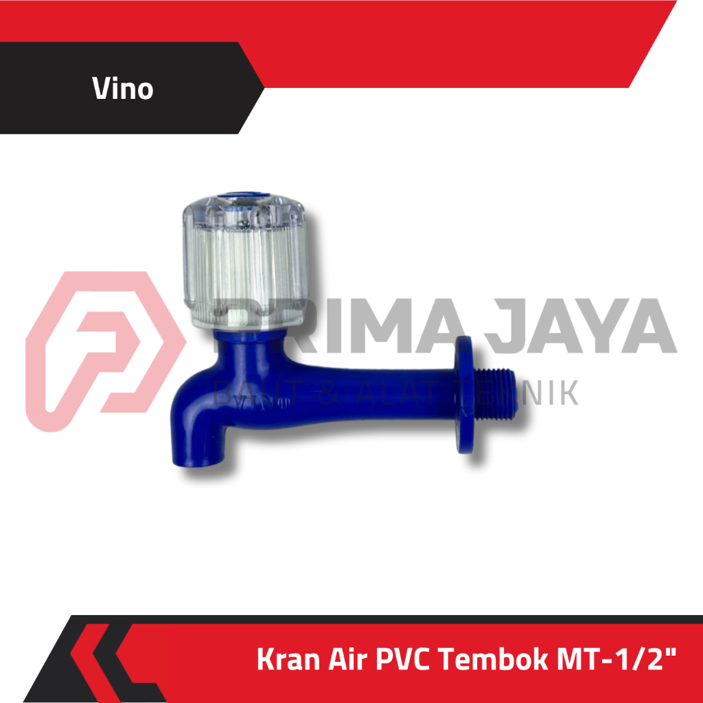 PVC WALL FAUCET MT 1/2" 3/4" VINO