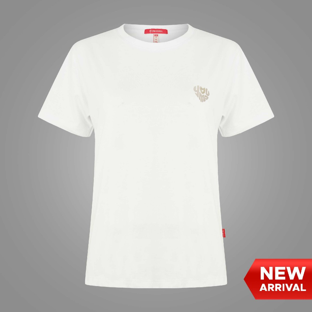 เสื้อยืดสีขาว Cressida Casual Ladies - LYBDS.ZB001P