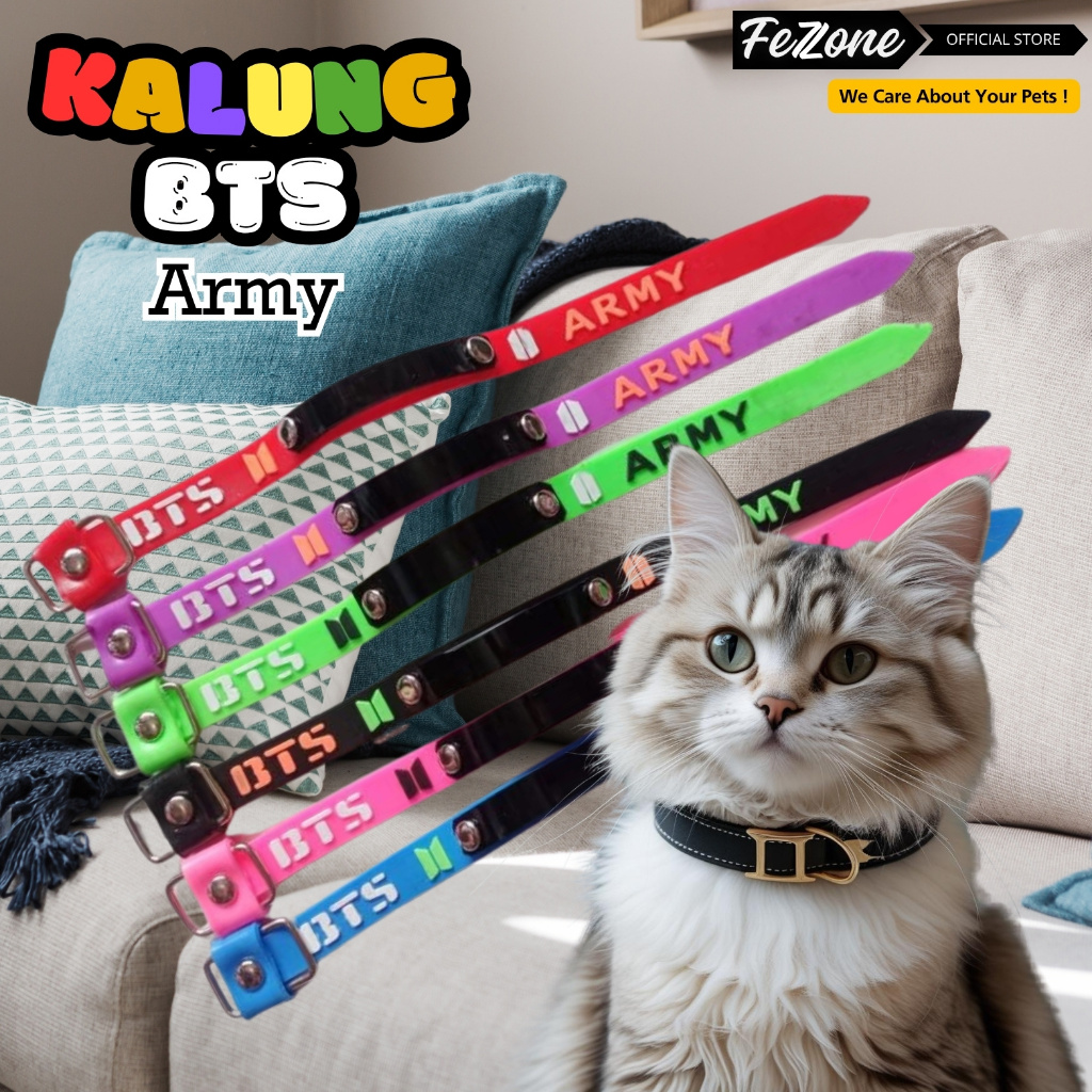 Bts สร้อยคอแมว BT21 FEZONE
