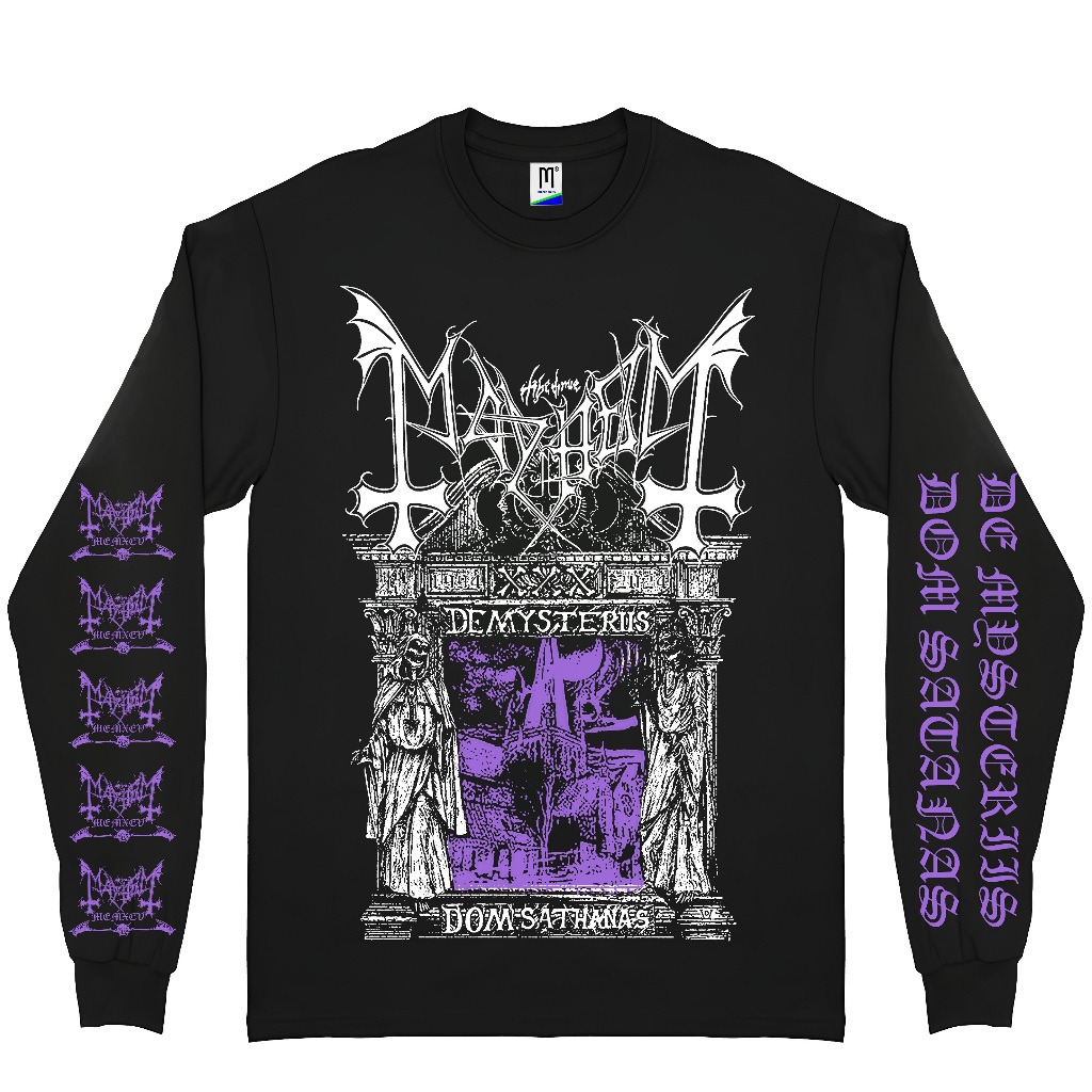MAYHEM เสื้อยืด LONG SLEEVE - TEMPER | แท็กสินค้าคอน | เสื้อยืดเพลง | เสื้อยืดวง | Bootlag |