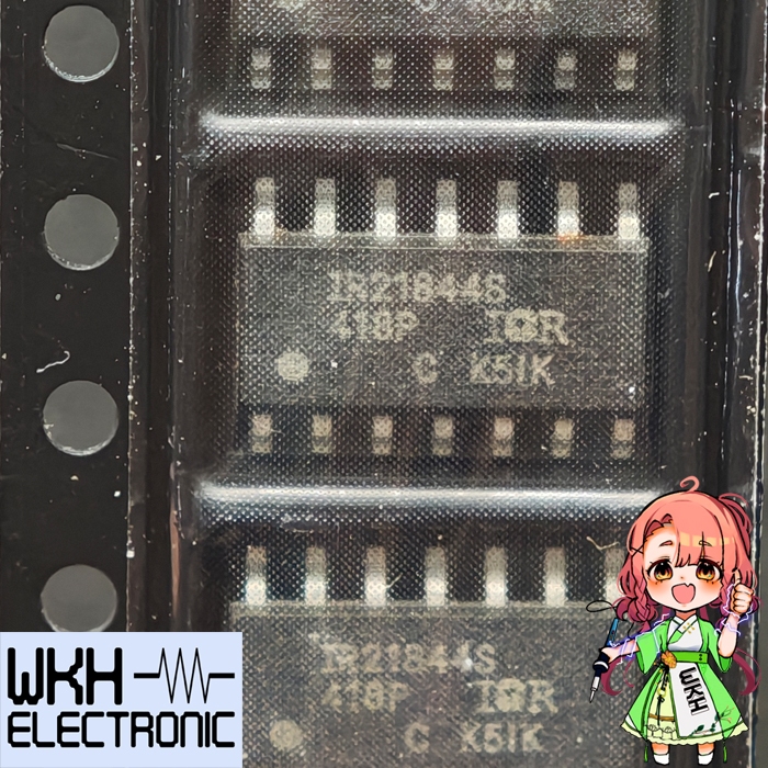 IR21844S SOIC-14 600 V ไดร์เวอร์ประตูครึ่งบริดจ์ IC พร้อมระบบปิดและตั้งเวลาตั้งโปรแกรมได้ IR 21844 S