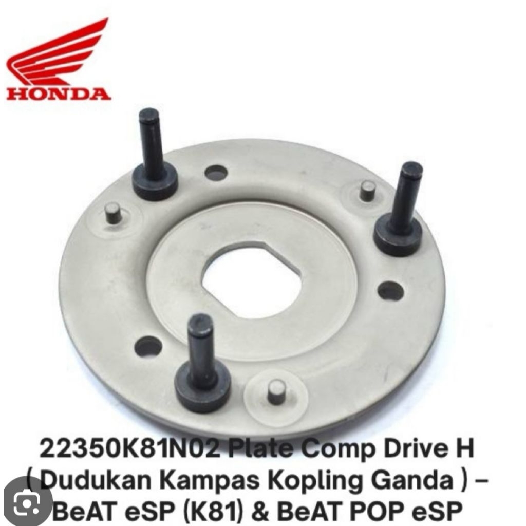 22350-K81-N21 HGP AHM 100% DOUBLE CAMP HOLDER BEATVECO BEAT POP 22350K81N21