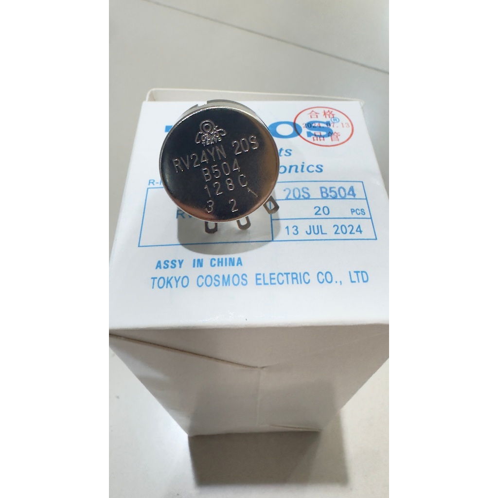 พร้อมหม้อ ROANSIO RV24YN 20S B502 5K B503 50K B504 500K B203 20K Potentio RV24YN20S B502 5K B503 50K