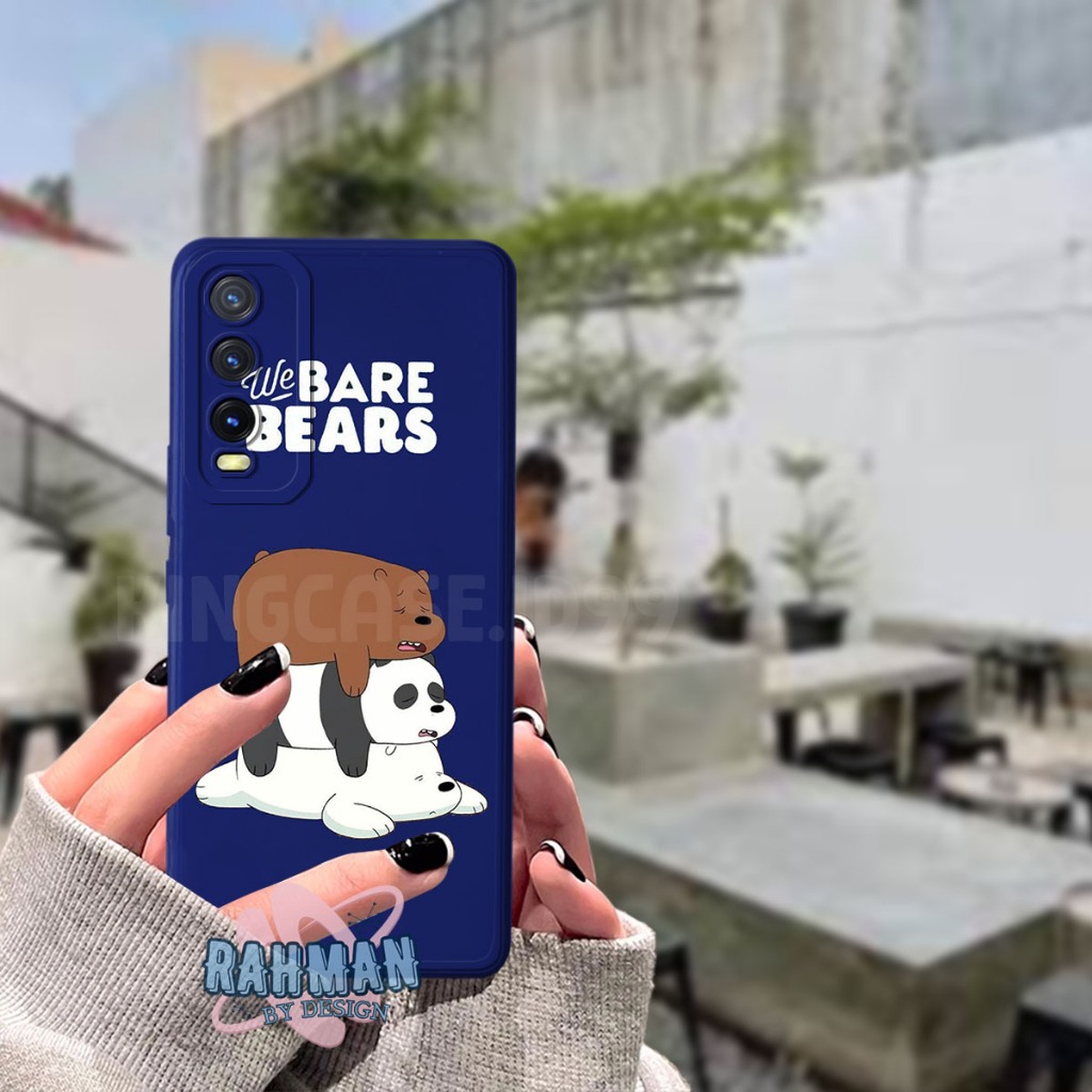 เคส HP Vivo V2043 - Vivo V2026 - Vivo V2026 - Vivo V2029 Fashion Case Softcase Macaron Protect Camer