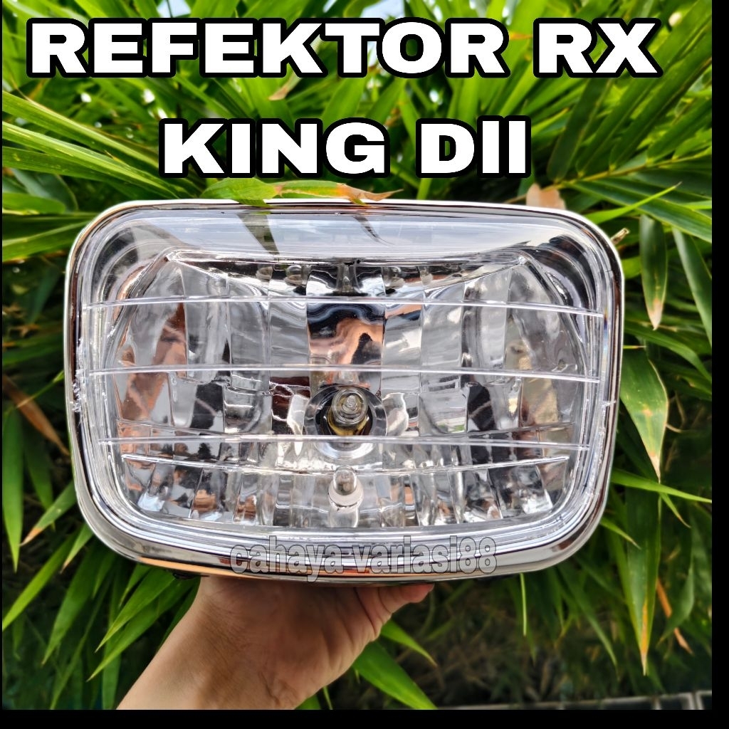 RX KING Reflector Yamaha Rx King Reflector Set Plus Bulb Rx King ชุดสะท้อนแสงรถจักรยานยนต์