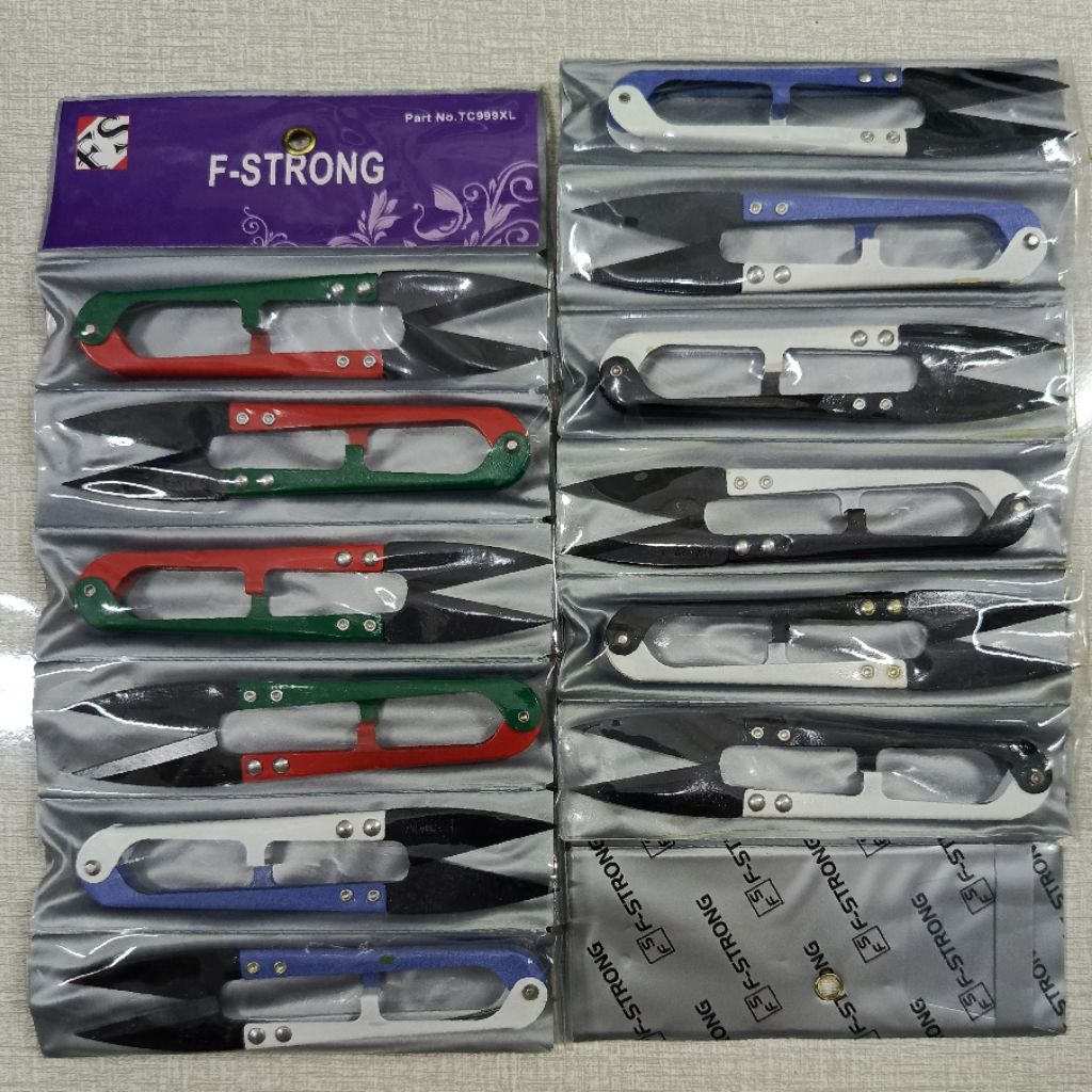 12ชิ้น (1โหล) คัตเตอร์เกลียวใหญ่ F-STRONG TC999XL 3 สี