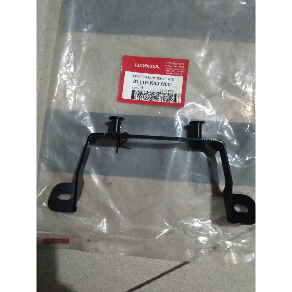 BRKT FR NUMBER PLATE GENIO NUMBER PLATE Holder 81110-K0J-N00 ORIGINAL