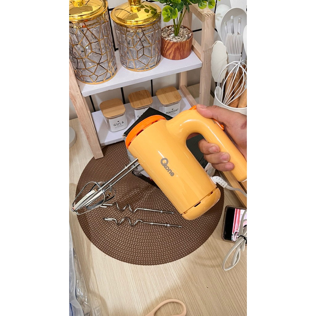 Oxone Cute Hand Mixer Ox-203 - มิกเซอร์ Orange Oxone (ใหม่เห็นผลหลวม)