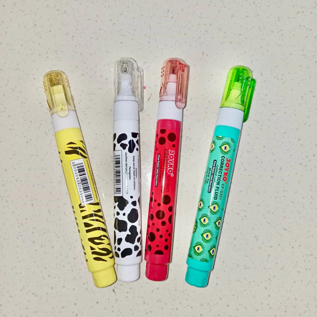 Correction Fluid Joyko Savanna CF-S221 Metal Tip Correction Fluid 18 ml