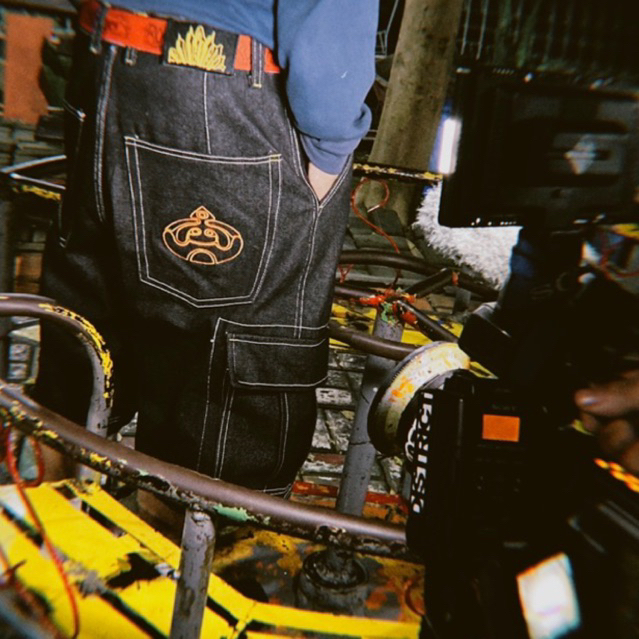 LDRX DENIM JORTS PANTS 13OZ