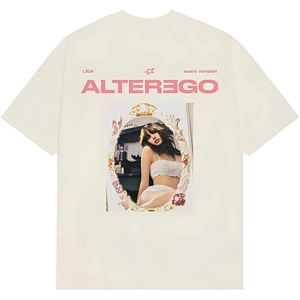 Black Pink - Lisa Alterego Tshirt สินค้าเกาหลี
