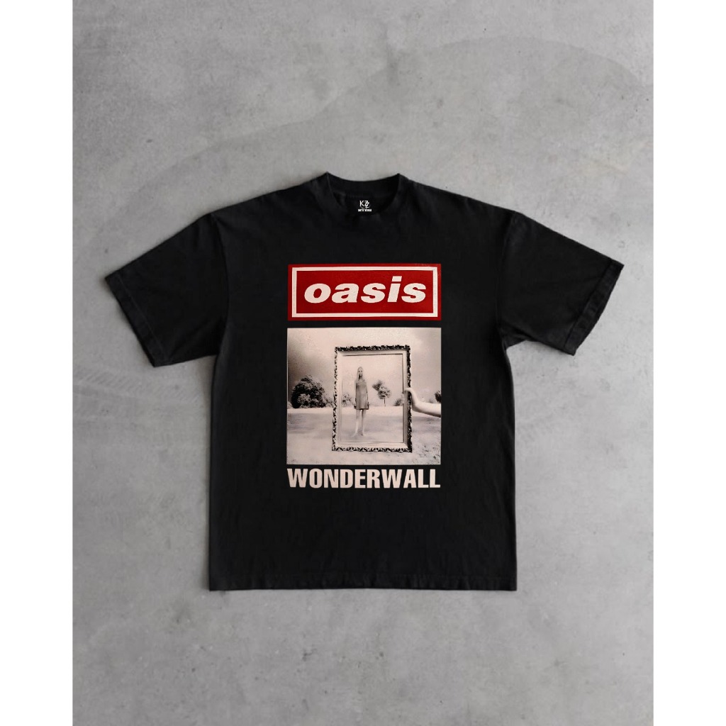 OASIS เสื้อยืด Wonderwall | เสื้อยืดวงโลหะ | นีโอไฟต์คลับ