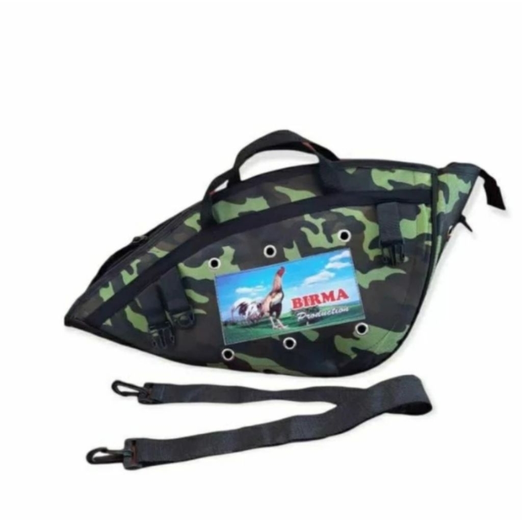 บันทึก!!! FIGHTING COCK BAG KISO BIRMA CHICKEN BAG KISO SLING BAG การต่อสู้ COCK BAG