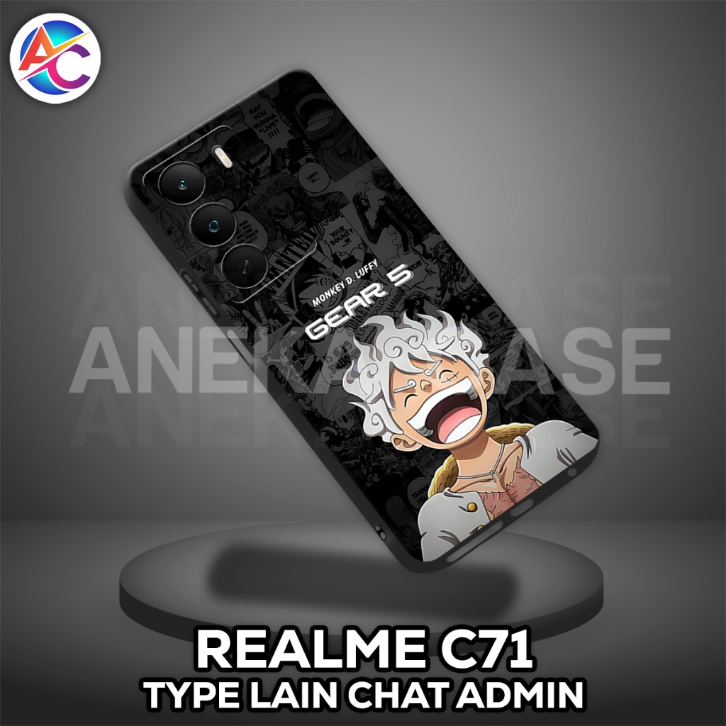 AC4-Case REALME C71-ANIME Motif-Softcase REALME C71-เคส REALME C71-ซิลิโคน REALME C71