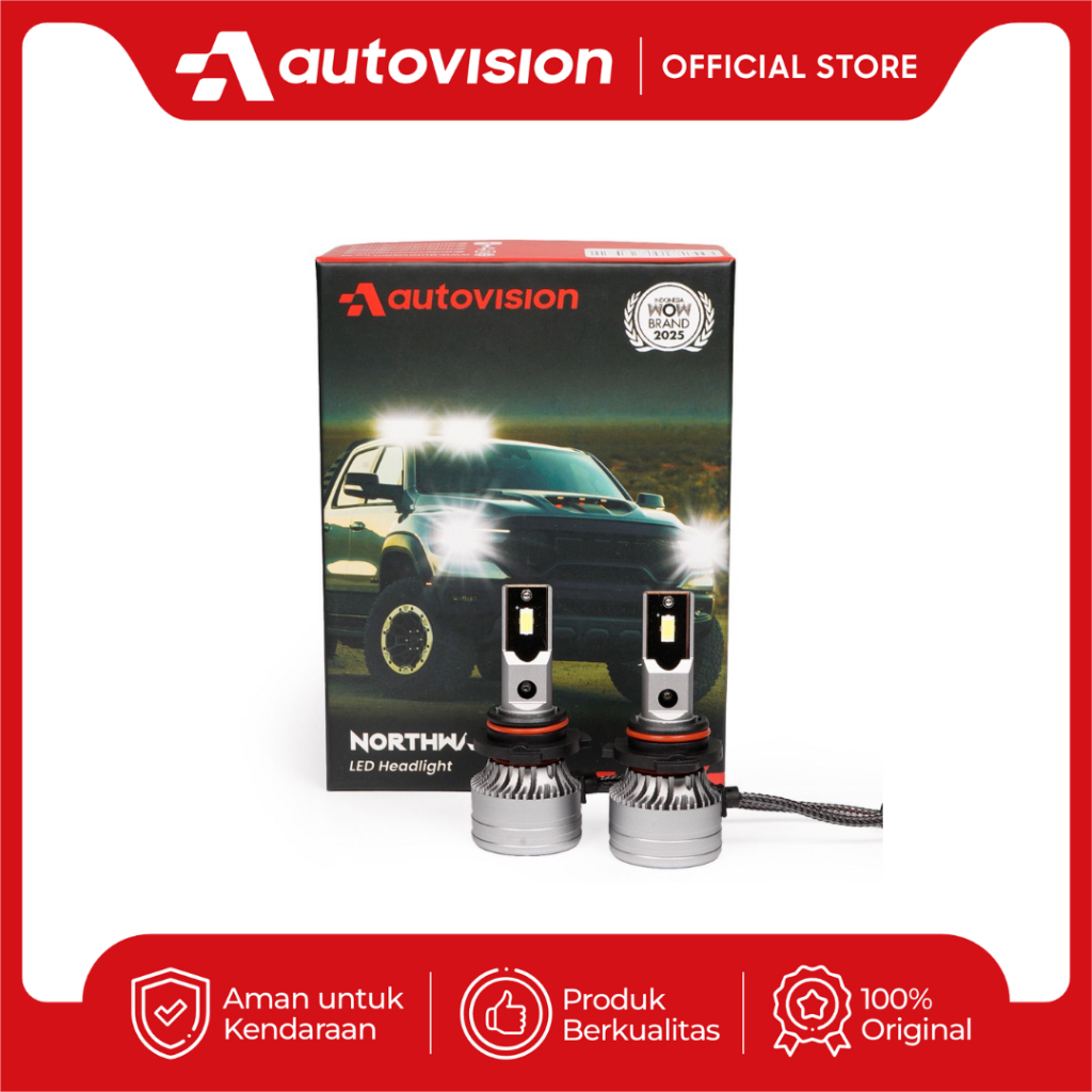 Northway 12V 30W 5700K ไฟหน้า LED (สีขาว)