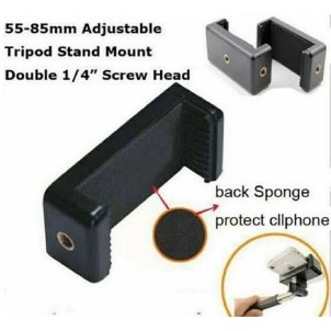 GO PRO HOLDER ONLY - U HOLDER TRIPOD HOLDER 55 - 88MM GO PRO HOLDER - REALLY BRIGHT