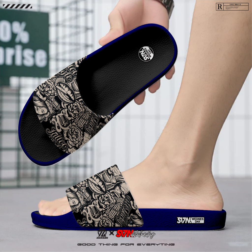 KING รองเท้าแตะผู้ชายสไลด์ 702 hz รองเท้าแตะสไลด์ Unisex ใหม่ล่าสุด รองเท้าแตะ Sliper ร่วมสมัย