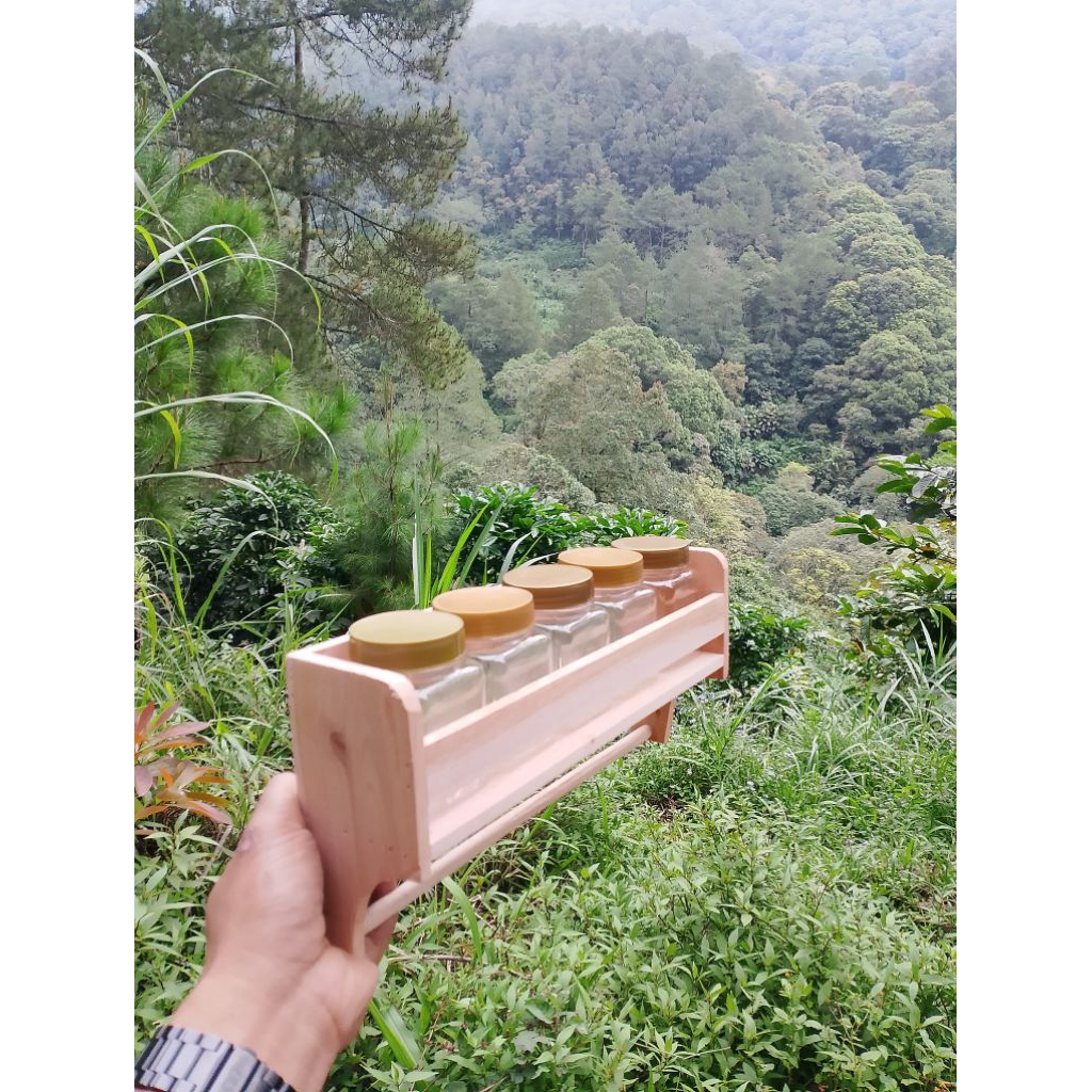 KITCHEN SPICE JAR RACK KITCHEN SPICE CONTAINER SACHET