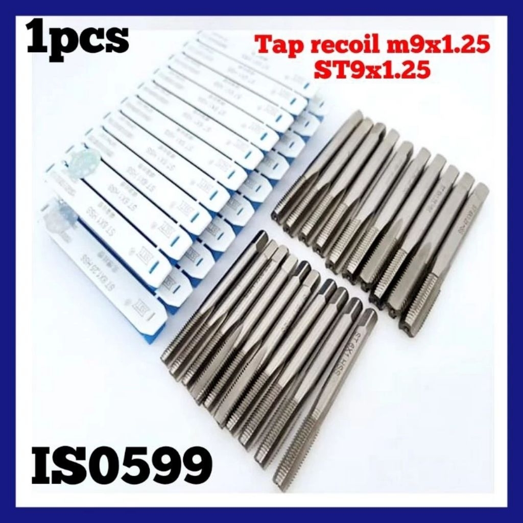 Tap recoil m9x1.25 มือแตะ recoil ST9x1.25 HSS tap recoil bolt 13 ไม่ใช่ OSG Yamawa nachi ไม่ใช่ m8x1