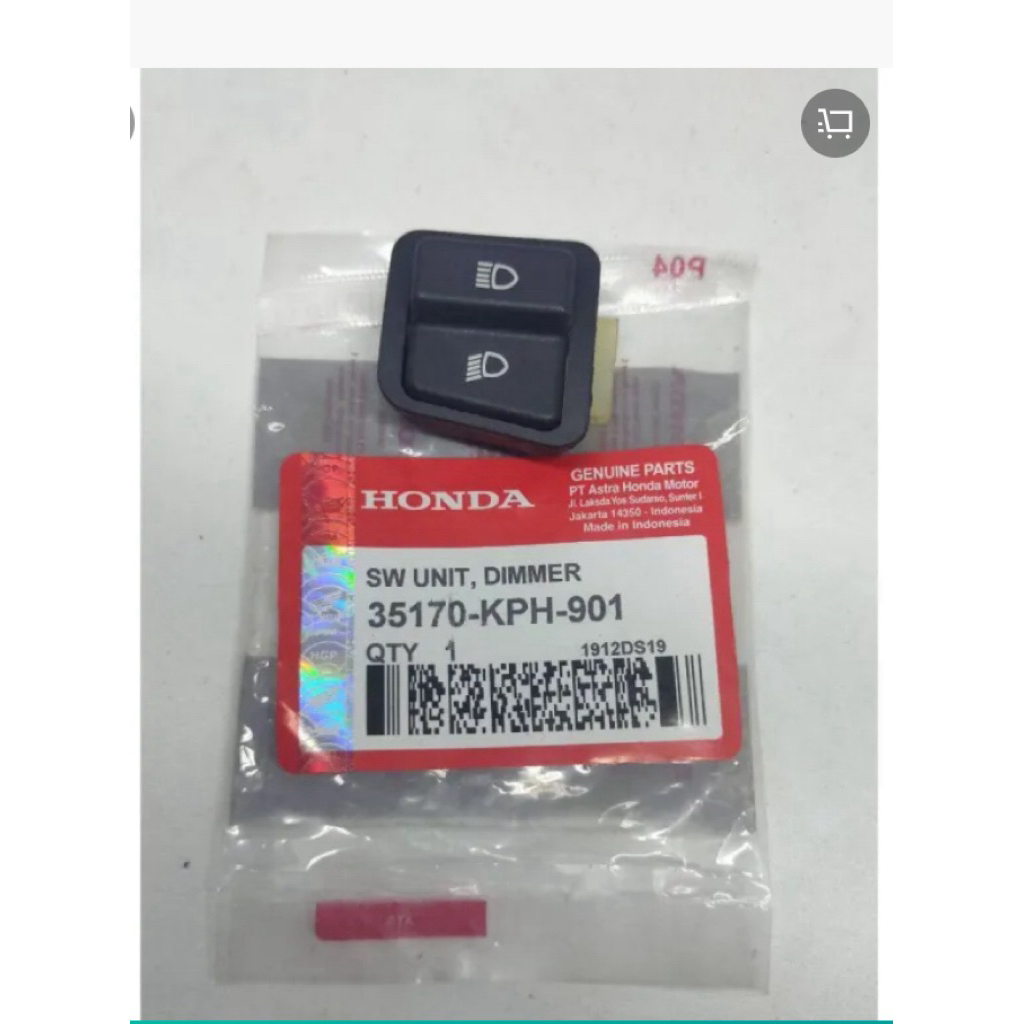 TOMBOL Switch/Button Dim dimmer KPH charisma switch Near Far Kharisma