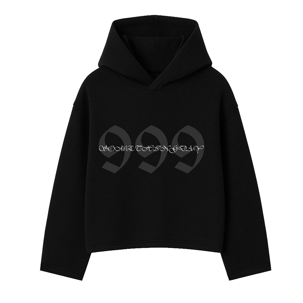 Somethingday - Hodie Boxy - 999 - สีดํา