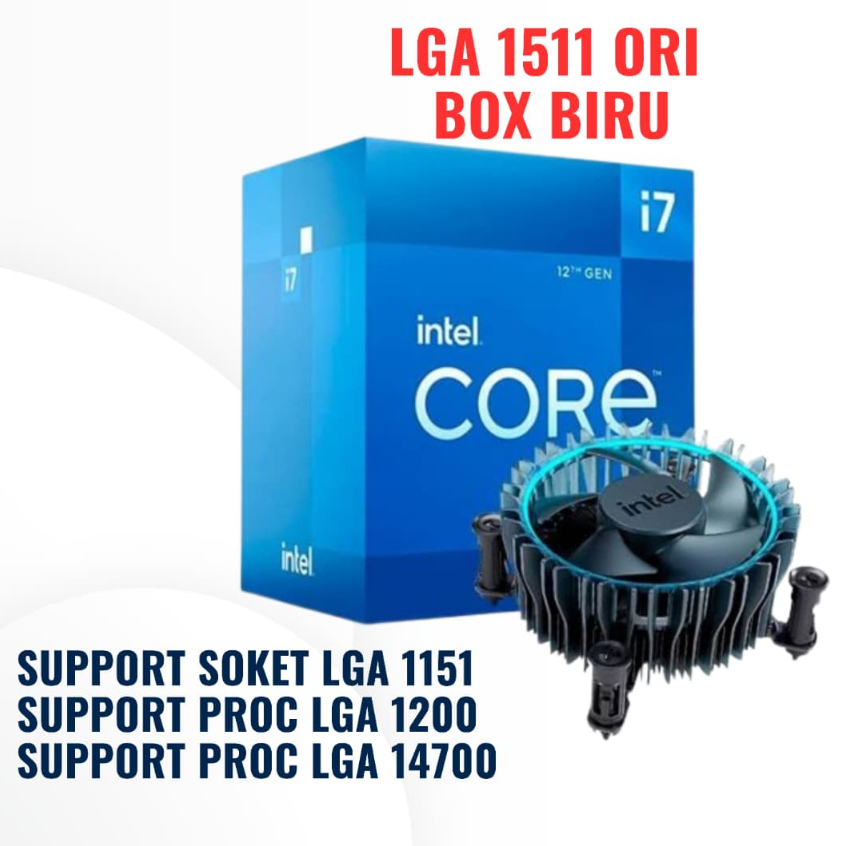Intel พัดลมคูลเลอร์ LGA 1700 Gen 12-14 PREMIUM ORIGINAL lga1151 lga1511 1511 14700