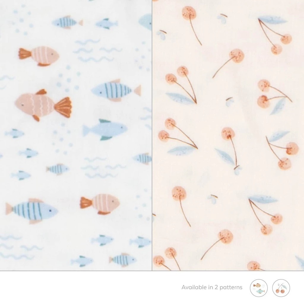 Little Palmerhaus Low Price - Muslin Ruffle Bib (ผ้ากันเปื้อนเด็ก) / Muslin Bandana Bib / Muslin Bur