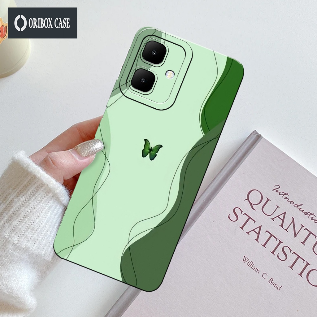 HP ล่าสุด INFINIX SMART 10 Phone Case 2025 - Butterfly Case Motif - Casing - Infinix Smart 10 Softca