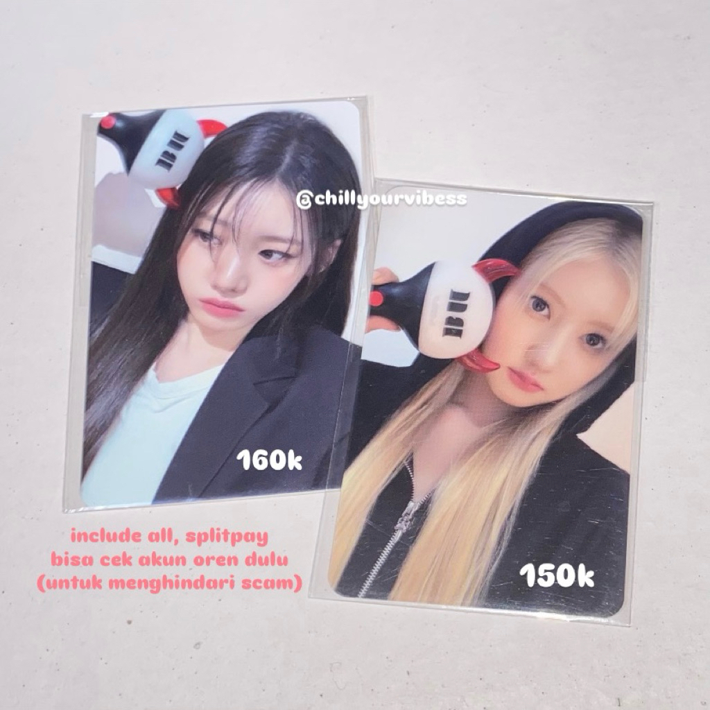 [READY] SEALED Photocard Official BABYMONSTER (Rora, Rami) READ DESCRIPTION