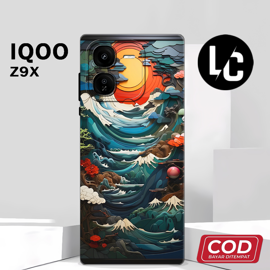 (AQ 48) ยางยืดหยุ่น Softcase สําหรับ vivo iQOO Z9x ซิลิโคน l Pro กล้อง l ปลอกล่าสุด l เคสสําหรับหญิง