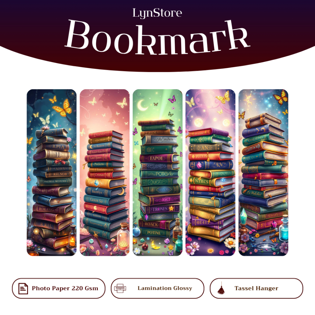 (LS_BM009) Bookgrimoire Collection Bookmark | ที่คั่นหนังสือ