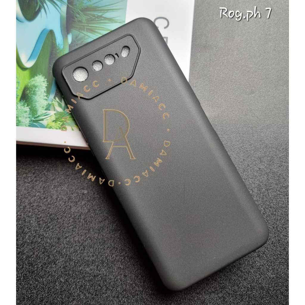 เคสสีดํา Rog phone 7 phone 7 pro phone 8 macaron เคสสีดํา เคสสี่เหลี่ยม สีดํา