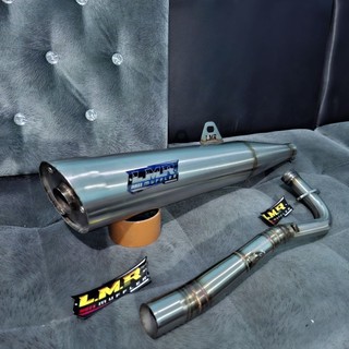 Knalpot Standard Racing motor Wave 125 Supra X 125 Kharisma Kirana Grand Bahan Stainless Steel By LMR MUFFLER Motorcycle