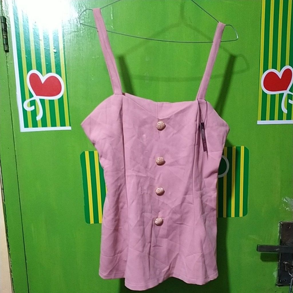 PRELOVED PINK VEST/TANKTOP