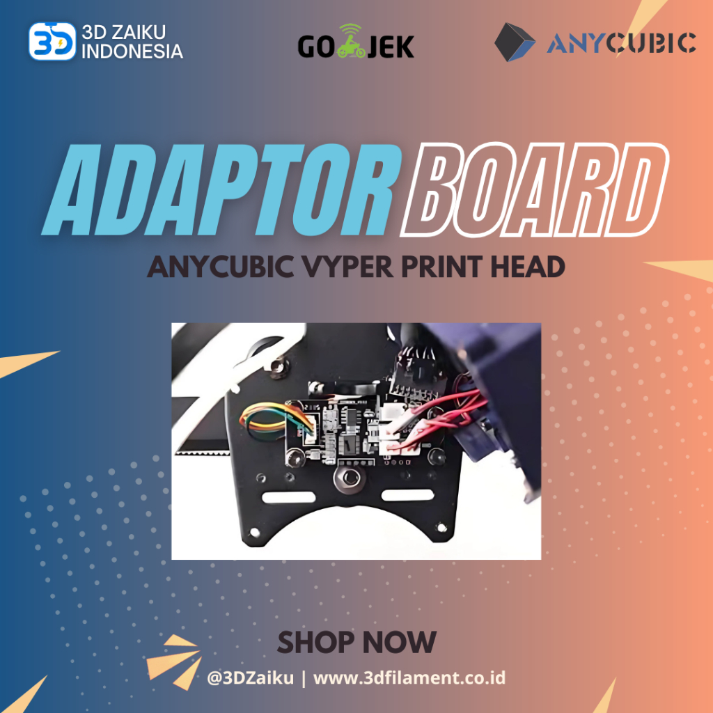 Original Anycubic Vyper หัวพิมพ์ Hotend Adaptor Board