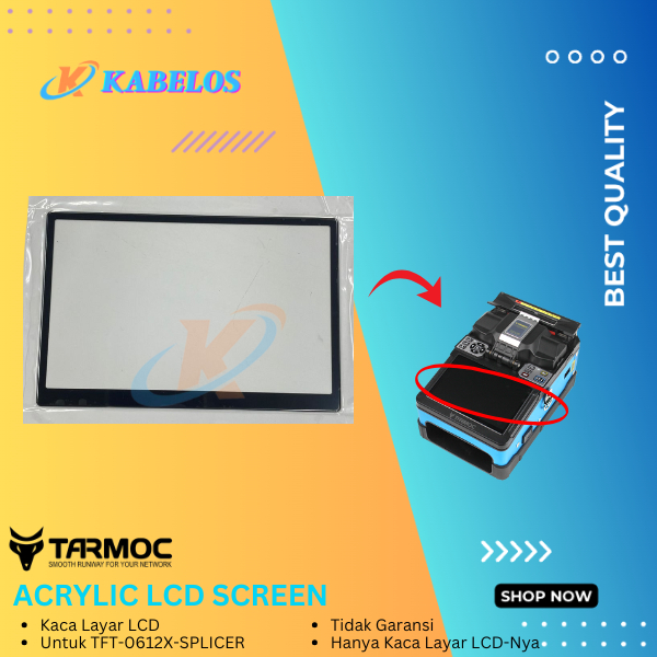 LAYER Tarmoc Tarmoc TFT-0612X-SPLICER หน้าจอ LCD | FO Tool ฝาครอบหน้าจอกระจกไฟเบอร์ออปติก อะไหล่