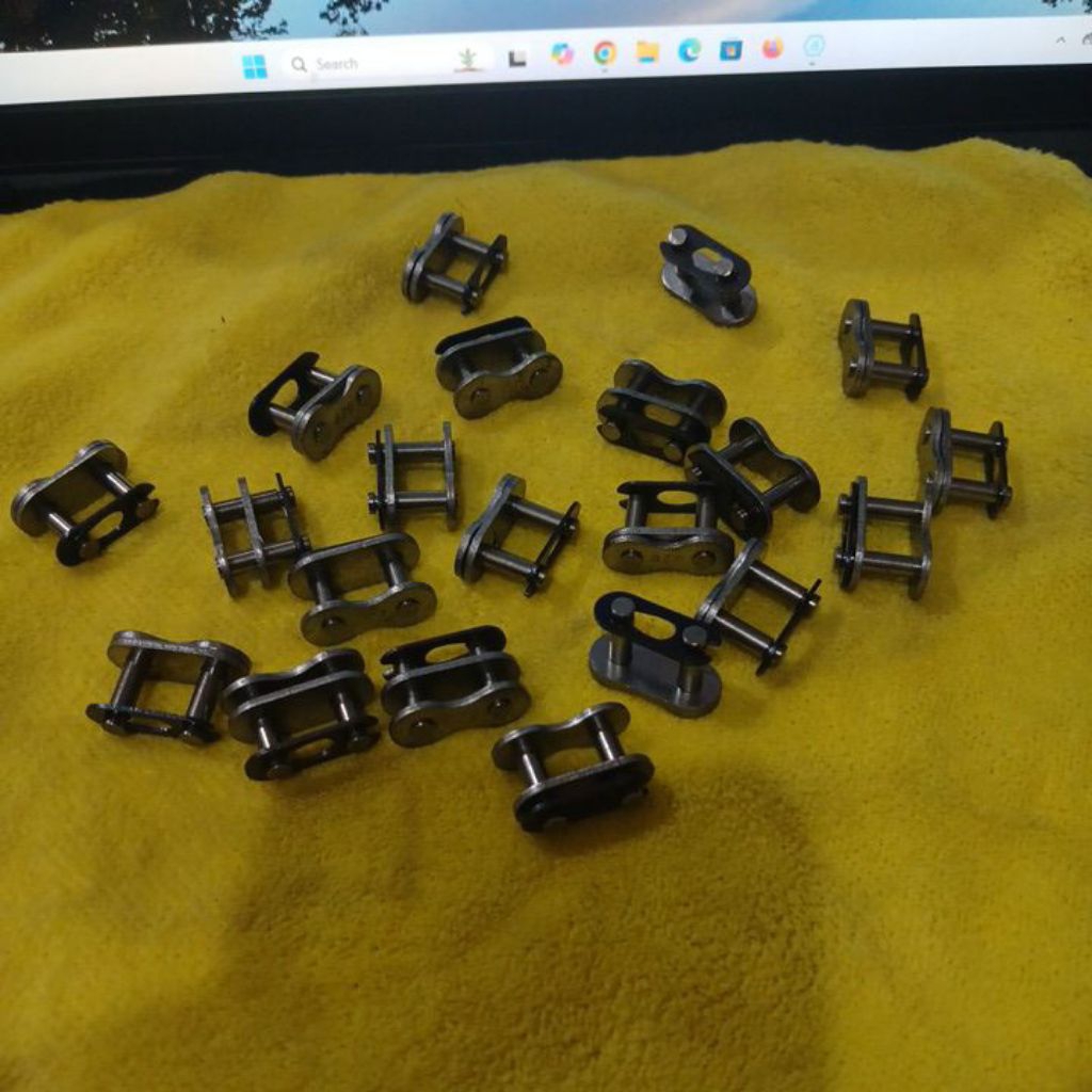 420 ข้อต่อโซ่/ต่อโซ่หงาย/420