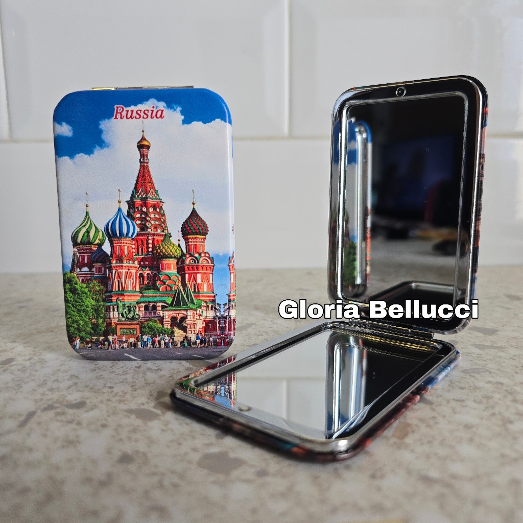 กระจกที่ระลึก russia moscow matryoshka โดย russia mockba moskow