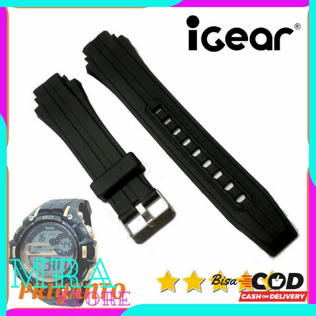 สายนาฬิกา Igear i25-1948 igear i25-1968 สีดํา