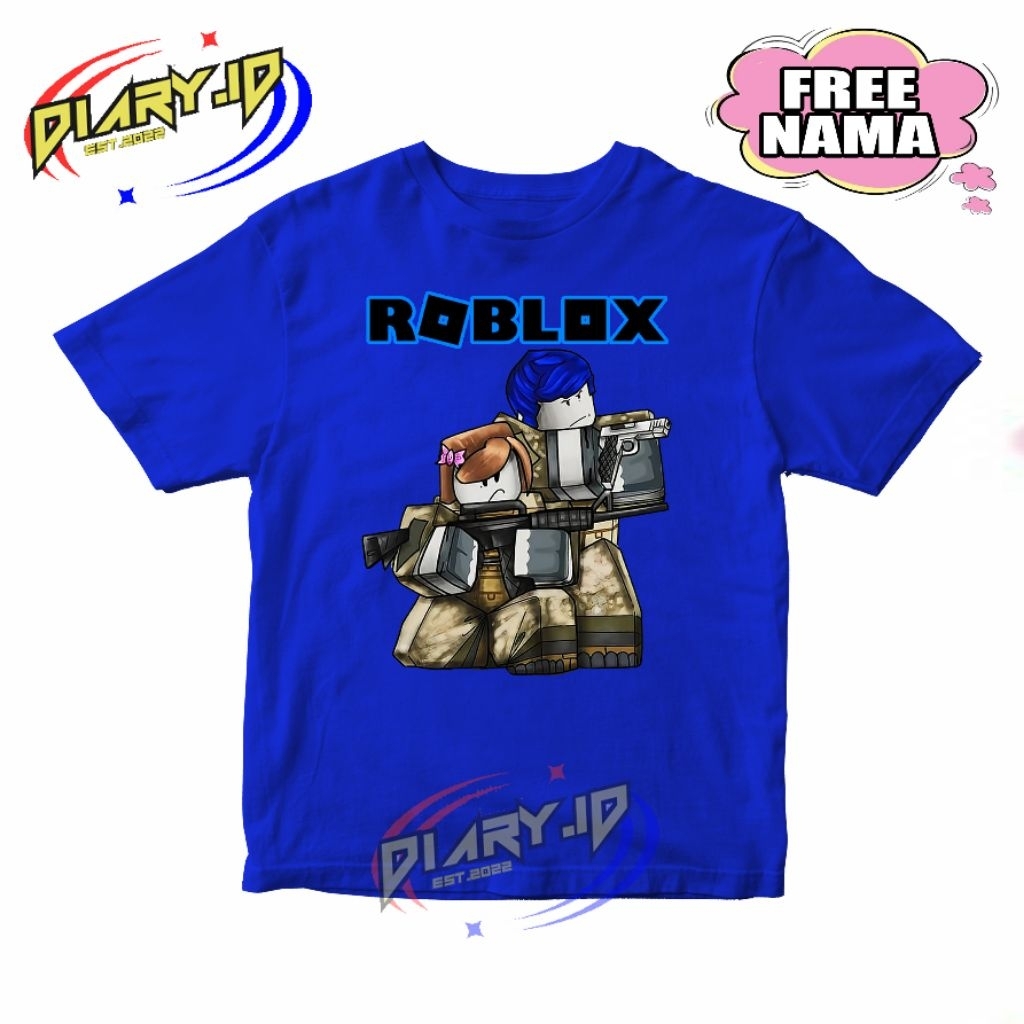 ใหม่ล่าสุด GUEST 1337 เสื้อยืด ROBLOX CHILDRENS PREMIUM MATERIAL ฟรีชื่อ